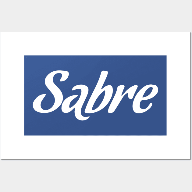 Sabre Wall Art by tvshirts